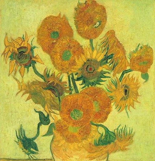 Los Girasoles, Van Gogh, 1888